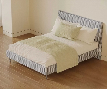 Modern Double Bed-ID:690131226