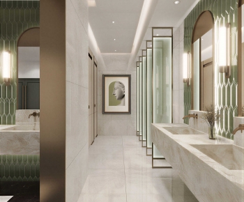 Modern Public Toilet-ID:574932108