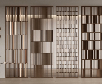 Modern Metal Screen Partition-ID:185689945