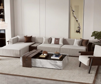 New Chinese Style Sofa Combination-ID:830275068