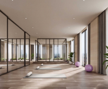 Modern Yoga Room-ID:167820935