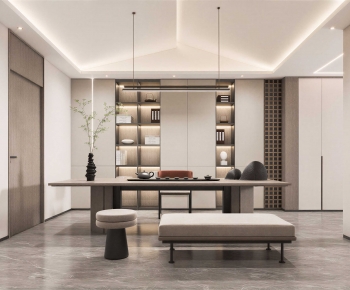 New Chinese Style Tea House-ID:266259917