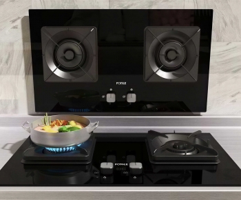 Modern Kitchen Electric Gas Range-ID:203505991