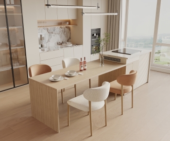 Modern Dining Table And Chairs-ID:212158921