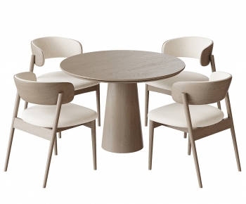 Modern Dining Table And Chairs-ID:448491107