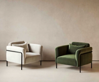 Modern Single Sofa-ID:978629115