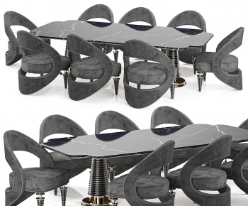 Modern Dining Table And Chairs-ID:803703071