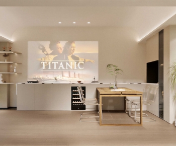 Modern A Living Room-ID:745130063