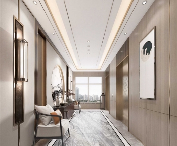 New Chinese Style Hallway-ID:185271025