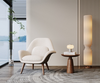 Nordic Style Lounge Chair-ID:239360092