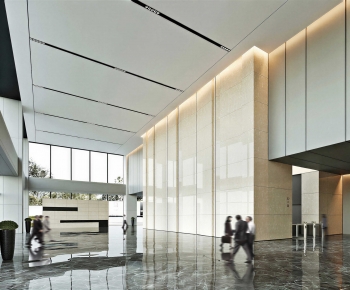 Modern Office Reception Desk-ID:954765081