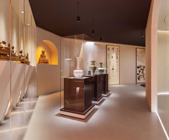 New Chinese Style Exhibition Hall-ID:427040103