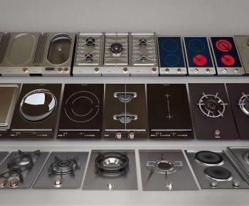 Modern Kitchen Electric Gas Range-ID:962568041