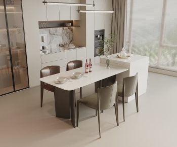 Modern Dining Table And Chairs-ID:258006109