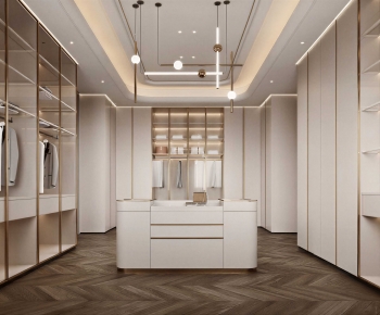 Modern Clothes Storage Area-ID:333600061