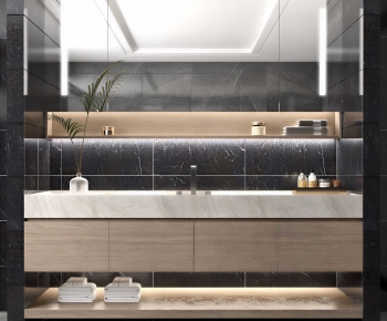 Modern Bathroom Cabinet-ID:639467009