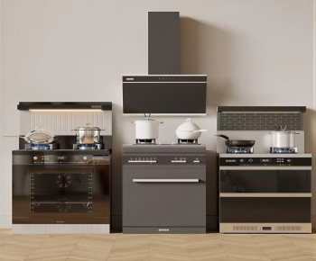 Modern Kitchen Electric Gas Range-ID:436551091