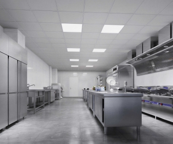 Modern Central Kitchen-ID:877316952