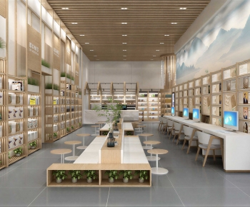 Modern Bookstore Book Bar-ID:504808909