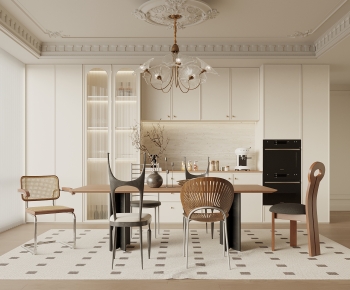 French Style Dining Room-ID:887990953