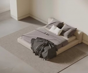 Modern Double Bed-ID:191560039