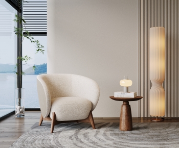 Modern Single Sofa-ID:686259036