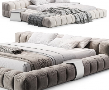 Modern Double Bed-ID:111975917