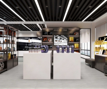 Modern Automobile Repair Shop-ID:808657885