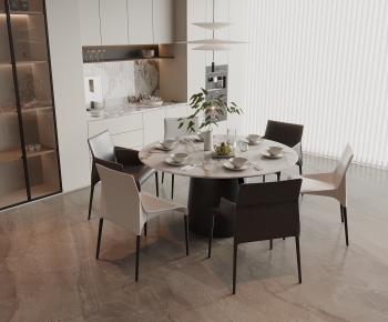 Modern Dining Table And Chairs-ID:190620426