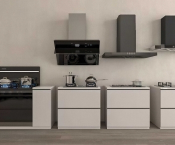 Modern Kitchen Electric Gas Range-ID:300606972