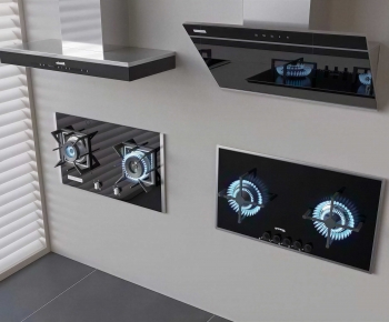 Modern Kitchen Electric Gas Range-ID:352471119