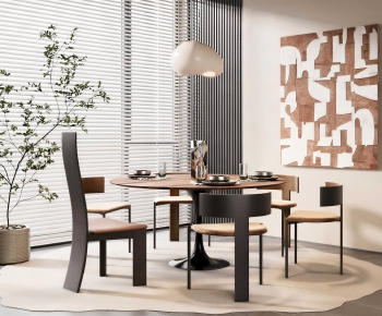 Modern Dining Table And Chairs-ID:324871062