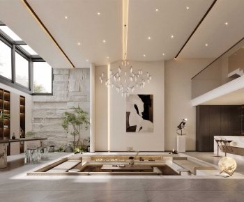 Modern A Living Room-ID:879219069