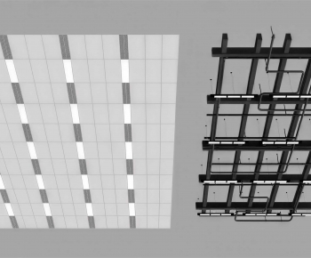 Modern Suspended Ceiling-ID:132281069