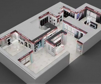 Modern A Bird's-eye View Of Home Decoration-ID:697912935