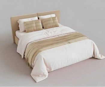Modern Double Bed-ID:164635905
