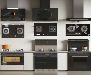 Modern Kitchen Electric Gas Range-ID:895279885