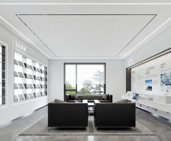 Modern Exhibition Hall-ID:624430286