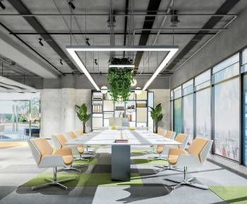 Modern Meeting Room-ID:662245999