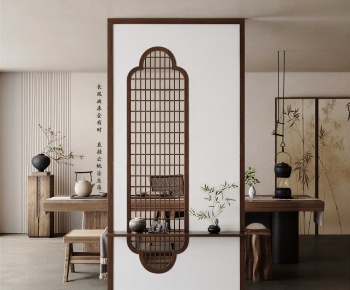 New Chinese Style Tea House-ID:583918098