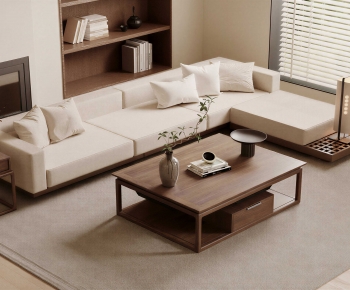 New Chinese Style Sofa Combination-ID:309159046