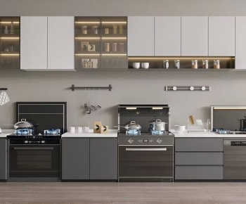 Modern Kitchen Electric Gas Range-ID:775726087