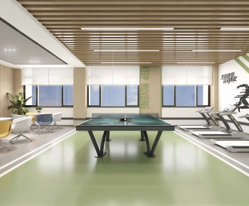 Modern Staff Recreation Room-ID:997262002