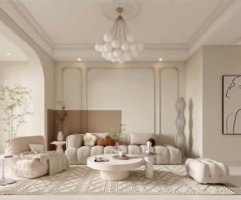 Modern A Living Room-ID:386058099