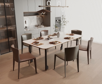 Modern Dining Table And Chairs-ID:958122013