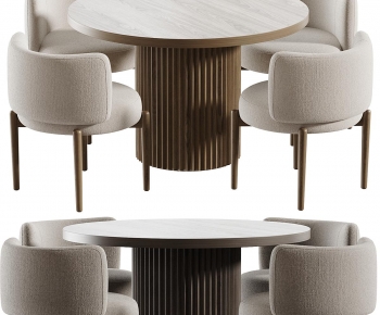 Modern Dining Table And Chairs-ID:116457942