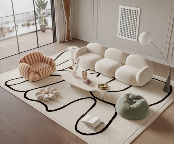 Modern Sofa Combination-ID:631696949