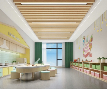 Modern Kindergarten Classrooms-ID:127804048