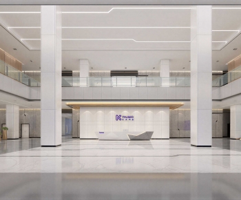 Modern Office Reception Desk-ID:969866994