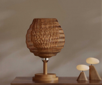 Wabi-sabi Style Table Lamp-ID:266443974